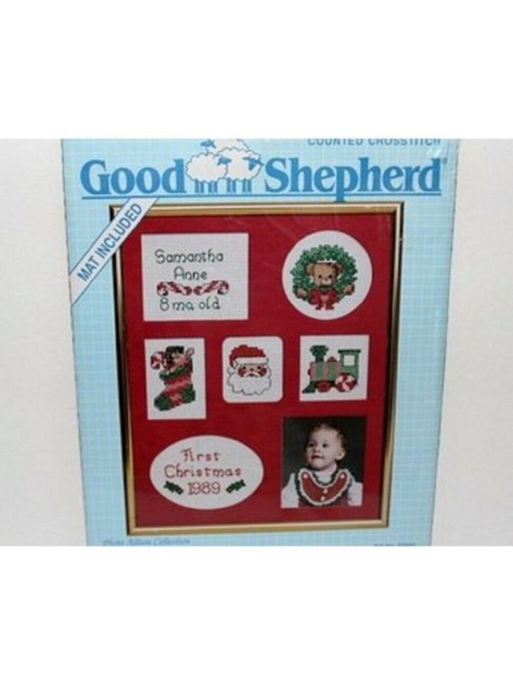 Good Shepherd Counted Cross Stitch Kit Photo Collection Baby's Christmas